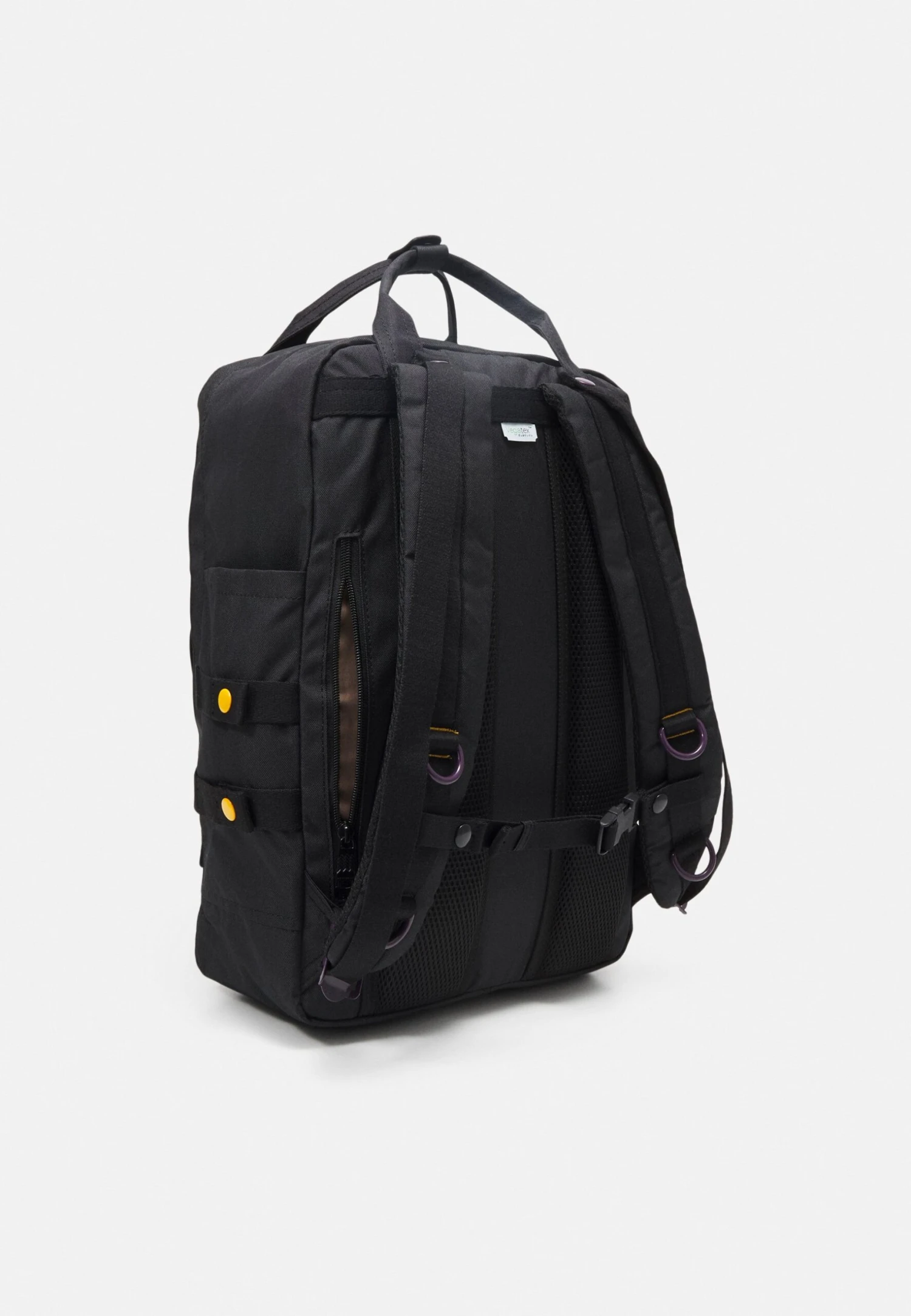 Doughnut Macaroon Large Happy Camper Series Unisex - Rucksack - Black 2 Doughnut Macaroon Large Happy Camper Series Unisex - Rucksack - Black - Image 2