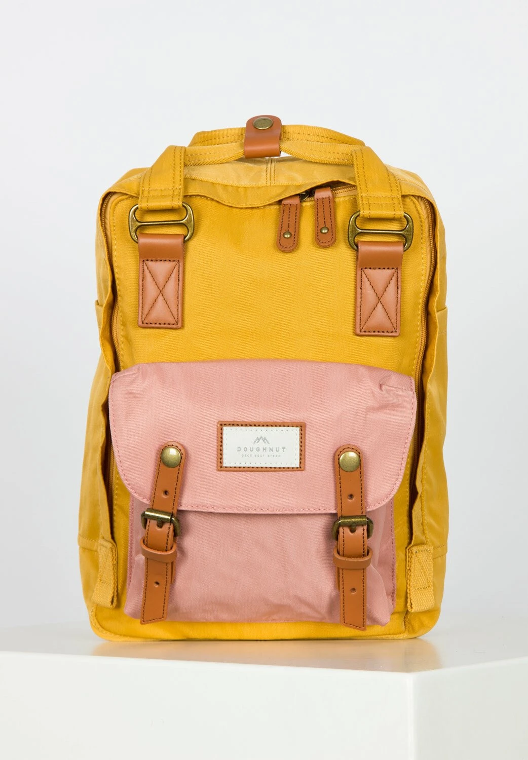 Doughnut Rucksack - Yellow X Rose 1 Doughnut Rucksack - Yellow X Rose