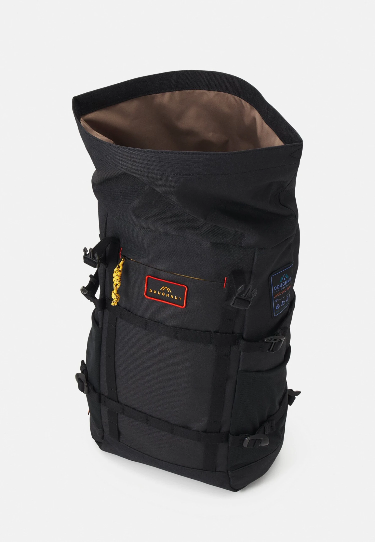 Doughnut Paratrooper Happy Camper Series Unisex - Rucksack - Black 3 Doughnut Paratrooper Happy Camper Series Unisex - Rucksack - Black - Image 3