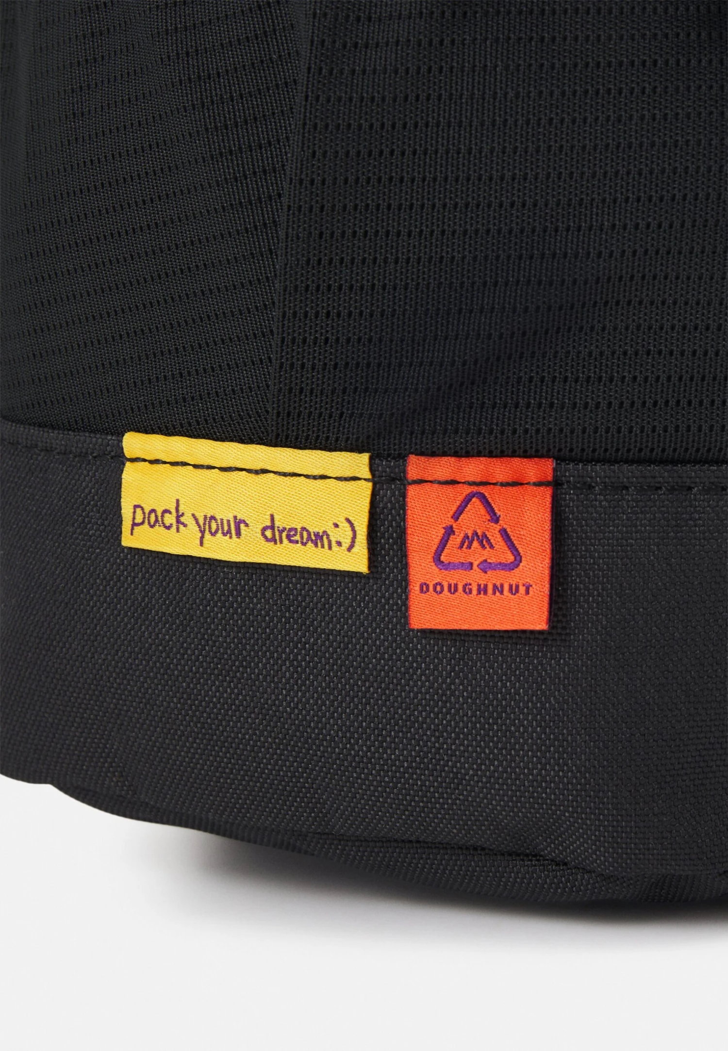 Doughnut Paratrooper Happy Camper Series Unisex - Rucksack - Black 4 Doughnut Paratrooper Happy Camper Series Unisex - Rucksack - Black - Image 4