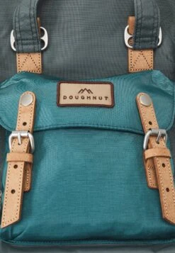 Doughnut Macaroon Jungle Backpack Unisex - Rucksack - Charcoal/Teal -Doughnut Bags Outlet Store 95268bef31c64f7aafc1244a346ac705