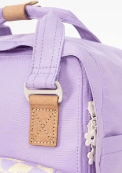 Kaleido Series Macaroon Mini Backpack In Buttery Checked -Doughnut Bags Outlet Store Doughnut Officials D124KD 000194 F Kaleido Series Macaroon Mini Rave Festival Backpack BUT d2 1