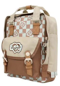 Kaleido Series Macaroon Mini Backpack In Mushroom Checked 6 Kaleido Series Macaroon Mini Backpack In Mushroom Checked -Doughnut Bags Outlet Store Doughnut Officials D124KD 000195 F Kaleido Series Macaroon Mini Rave Festival Backpack MUS s 1