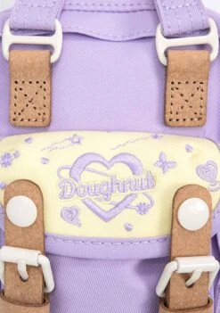 Kaleido Series Macaroon Tiny Crossbody Bag In Wisteria -Doughnut Bags Outlet Store Doughnut Officials D226KD 000137 F Kaleido Series Macaroon Tiny Rave Cute Crossbody Bags LAV d2 1