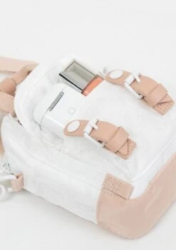 Milkshake Series Macaroon Tiny Crossbody Bag In Milky Peach -Doughnut Bags Outlet Store Doughnut Officials D226MK 000124 F Milkshake Series Milky Peach Macaroon Tiny Rave Cute Crossbody Bags WPCH d2 1