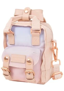 Sky X Ribbon Series Macaroon Tiny Crossbody Bag In Soft Sunrise 6 Sky X Ribbon Series Macaroon Tiny Crossbody Bag In Soft Sunrise -Doughnut Bags Outlet Store Doughnut Officials D226SRB 000121 F Sky x Ribbon Series Soft Sunrise Macaroon Tiny Rave Cute Crossbody Bags PNK s