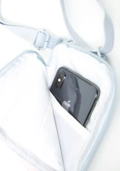 Sky Series Gleam Phone Bag In Blue Lotus -Doughnut Bags Outlet Store Doughnut Officials D257SK 0073 F Sky Series Gleam Phone Rave Cute Crossbody Bags BLU d