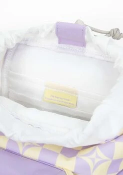 Kaleido Series Lighthouse Convertible Mini Backpack In Buttery Checked -Doughnut Bags Outlet Store Doughnut Officials D364KD 000194 F Kaleido Series Lighthouse Convertible Mini Rave Festival Backpack BUT d 1