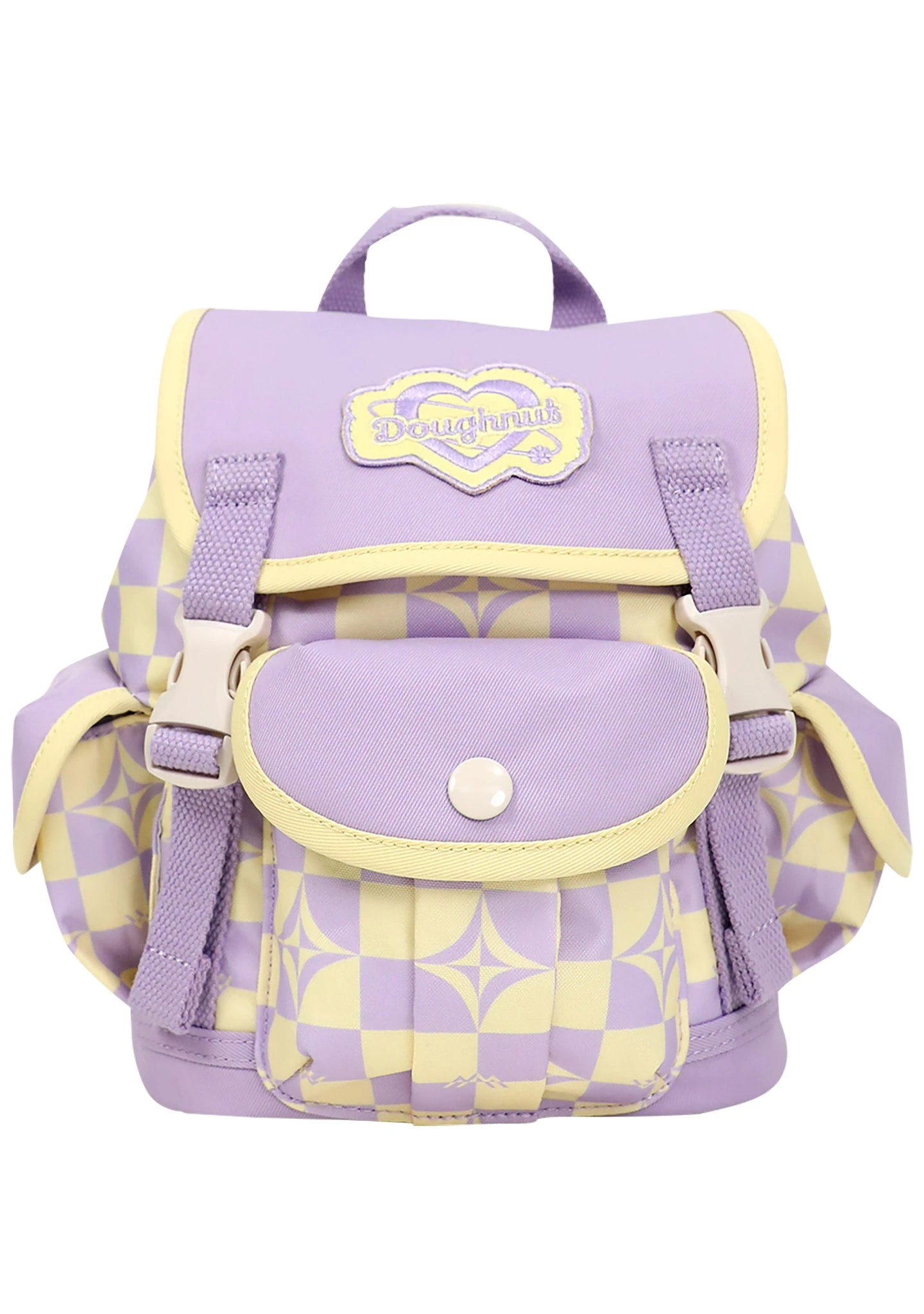 Kaleido Series Lighthouse Convertible Mini Backpack In Buttery Checked 2 Kaleido Series Lighthouse Convertible Mini Backpack In Buttery Checked - Image 2