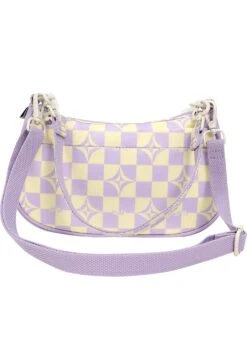 Kaleido Series Priestess Crossbody Bag In Buttery Checked 12 Kaleido Series Priestess Crossbody Bag In Buttery Checked -Doughnut Bags Outlet Store Doughnut Officials D366KD 000194 F Kaleido Series Priestess Rave Cute Crossbody Bags BUT b