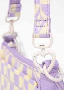 Kaleido Series Priestess Crossbody Bag In Buttery Checked 14 Kaleido Series Priestess Crossbody Bag In Buttery Checked -Doughnut Bags Outlet Store Doughnut Officials D366KD 000194 F Kaleido Series Priestess Rave Cute Crossbody Bags BUT d2