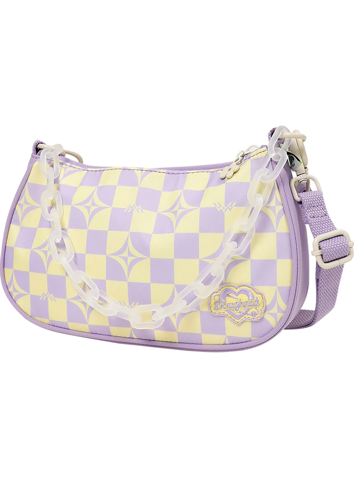 Kaleido Series Priestess Crossbody Bag In Buttery Checked 3 Kaleido Series Priestess Crossbody Bag In Buttery Checked - Image 3