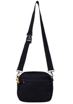 Happy Camper Series Binocular Crossbody Bag In Black -Doughnut Bags Outlet Store Doughnut Officials D395HA 0003 F Happy Camper Binocular Rave Cute Crossbody Bags BLK b