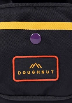 Happy Camper Series Hammock Sling & Backpack In Black -Doughnut Bags Outlet Store Doughnut Officials D396HA 0003 F Happy Camper Hammock Sling Rave Festival Backpack BLK d2
