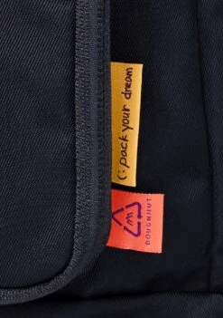 Happy Camper Series Hammock Sling & Backpack In Black -Doughnut Bags Outlet Store Doughnut Officials D396HA 0003 F Happy Camper Hammock Sling Rave Festival Backpack BLK d3