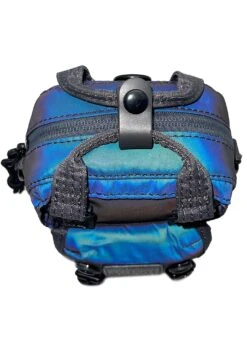 X LASR Exclusive The Kakakaoo Series Macaroon Tiny Crossbody Bag -Doughnut Bags Outlet Store Doughnut x LASR Exclusive The Kakakaoo Series Macaroon Tiny Reflective Rave Crossbody Bag REF d 1