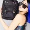Gamescape Series Macaroon Mini Backpack In Black