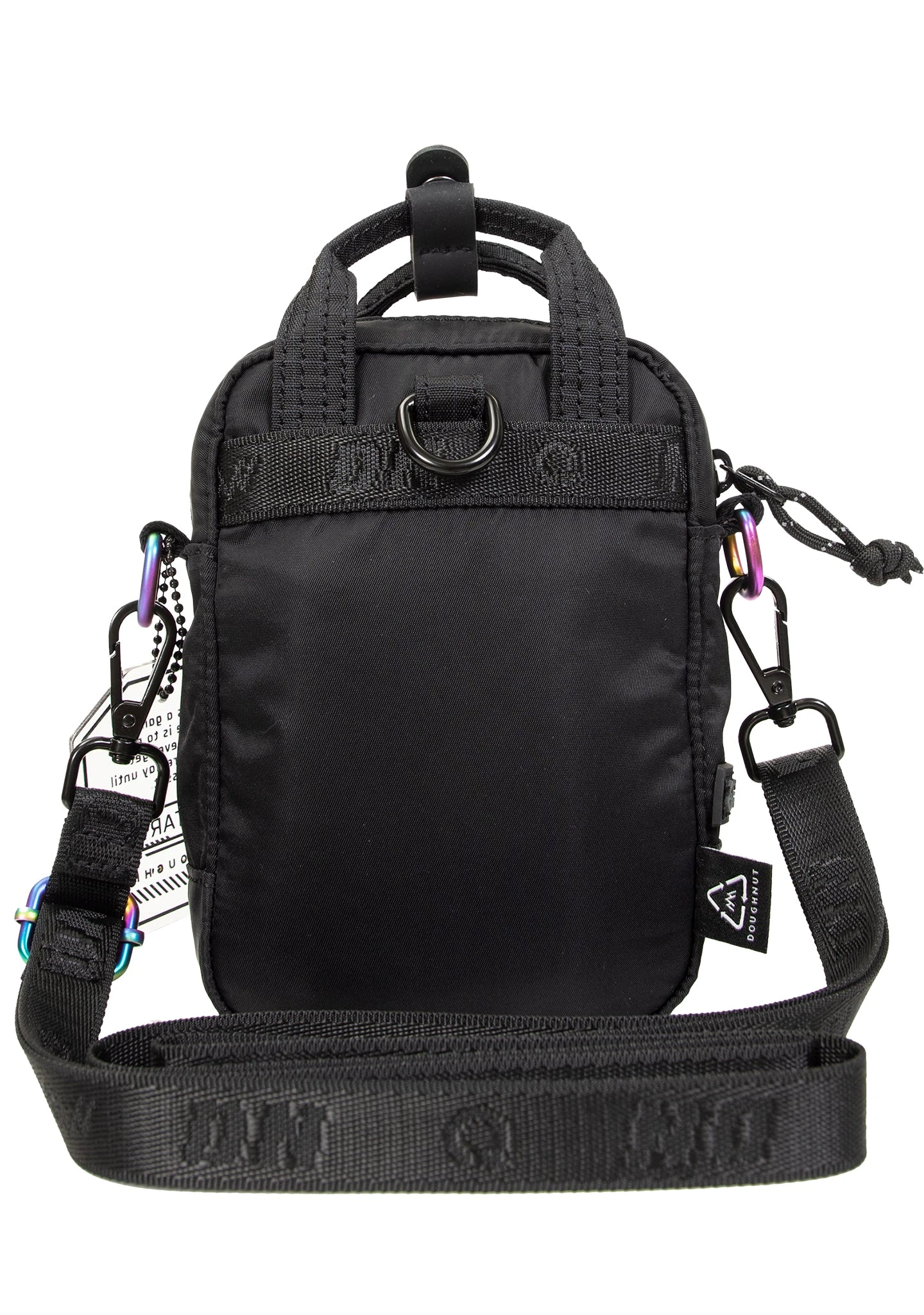 Gamescape Series Macaroon Tiny Crossbody Bag In Black 4 Gamescape Series Macaroon Tiny Crossbody Bag In Black - Image 4