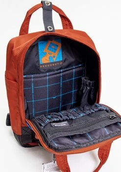 Gamescape Series Macaroon Mini Backpack In Blood Orange 10 Gamescape Series Macaroon Mini Backpack In Blood Orange -Doughnut Bags Outlet Store DoughnutOfficialGamescapeSeriesBloodOrangeBlackMacaroonMiniFestivalBackpackRBLK d