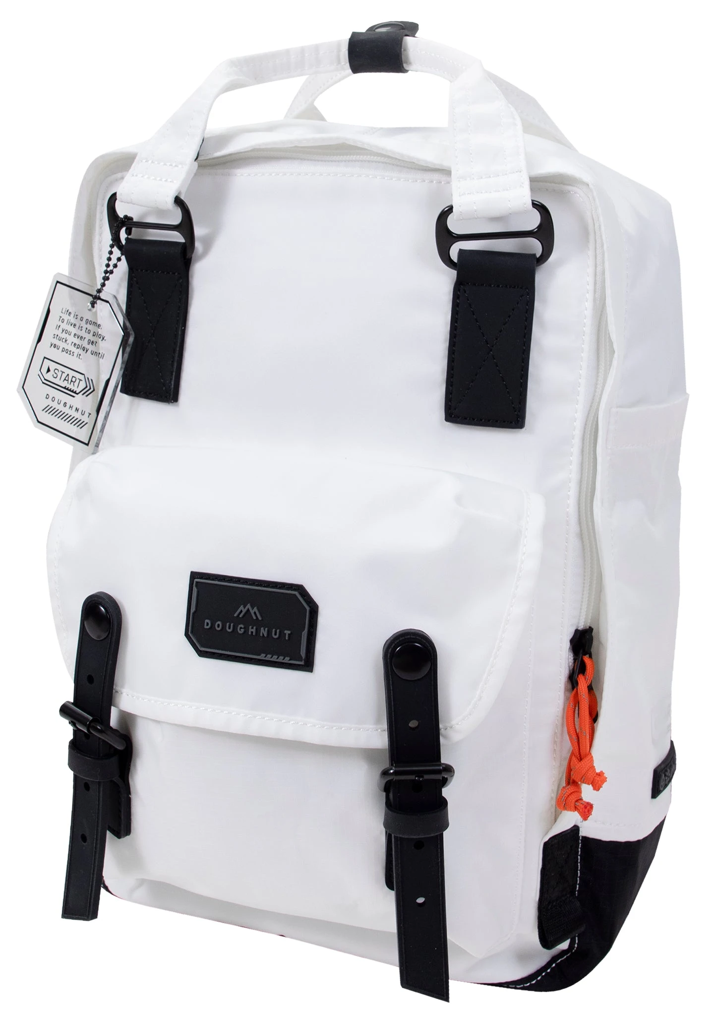 Gamescape Series Macaroon Backpack In White 3 Gamescape Series Macaroon Backpack In White - Image 3