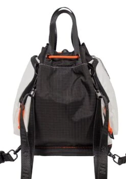 Gamescape Series Pyramid Tiny Convertible Backpack In White -Doughnut Bags Outlet Store DoughnutOfficialGamescapeSeriesWhitePyramidTinyConvertibleFestivalBackpackWHT b 1