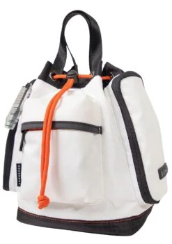 Gamescape Series Pyramid Tiny Convertible Backpack In White -Doughnut Bags Outlet Store DoughnutOfficialGamescapeSeriesWhitePyramidTinyConvertibleFestivalBackpackWHT s