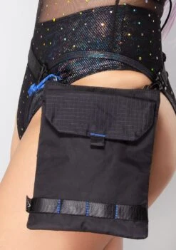 Gamescape Series Teleport Crossbody Bag In Black