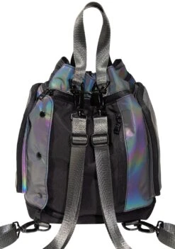 Limelight Series Pyramid Convertible Backpack In Dark Rainbow -Doughnut Bags Outlet Store DoughnutOfficialLimelightSeriesReflectivePyramidConvertibleFestivalBackpackREF b 3cd7c6e7 e0e2 4945 b445 41b603365846