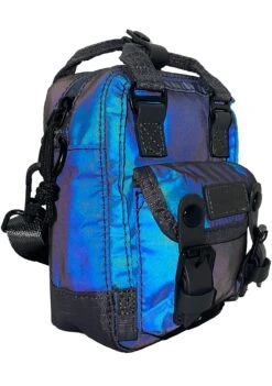 X LASR Exclusive The Kakakaoo Series Macaroon Tiny Crossbody Bag -Doughnut Bags Outlet Store DoughnutxLASRExclusiveTheKakakaooSeriesMacaroonTinyReflectiveRaveCrossbodyBagREF s