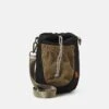 Doughnut Drip Jungle Cross Body Bag Unisex - Across Body Bag - Black