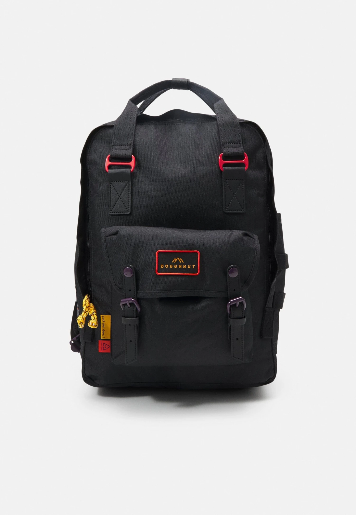 Doughnut Macaroon Large Happy Camper Series Unisex - Rucksack - Black 1 Doughnut Macaroon Large Happy Camper Series Unisex - Rucksack - Black