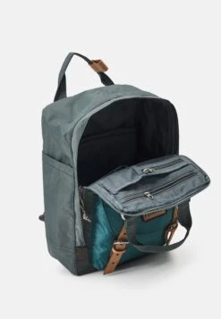 Doughnut Macaroon Jungle Backpack Unisex - Rucksack - Charcoal/Teal -Doughnut Bags Outlet Store e266d6046b67415c80dabf3f30705a64